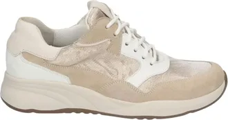 Durea Schoenen, Dames, Beige, 39 EU, Leer, 6317.605.2066 Sneaker