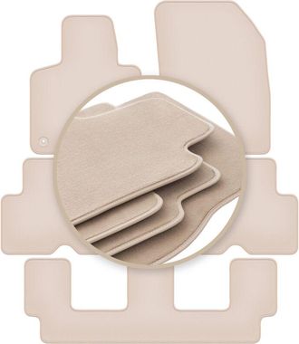 OEM Alfombrillas Premium Beige Para: Citro&euml;n C4 Grand Spacetourer 7 Plazas 2013-2021