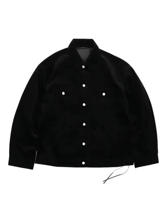 Mastermind Japan corduroy-texture skull-embellished jacket - men - Fabric - M - Black