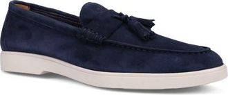 Ron White Jaxon Tassel Loafer in Navy at Nordstrom, Size 13Us