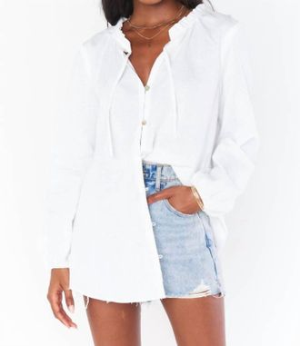 Show me your Mumu Alicia Tunic In White