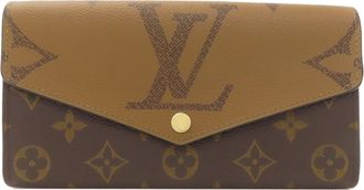 Louis Vuitton Monogram Reverse Monogram Reverse Long Wallet (Bi-Fold) (Pre-Owned)