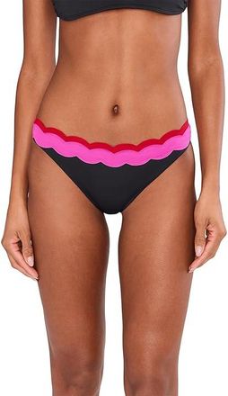 Beach Riot Fay Bottom Womens Swimwear Electric Wave : MD, Elastane/Nylon