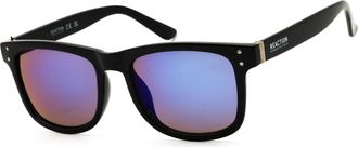 Kenneth Cole Reaction KC1401 01X Shiny Black/Blue Mirror