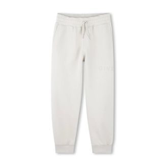Givenchy Beige Trousers - male - Givenchy - Sweatpants - Beige - 4 Y - Kids