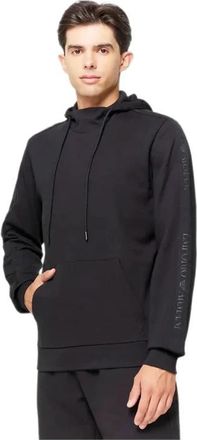 Emporio Armani Hoodies - Heren - Hoodies - Zwart - L - Katoen - Hoodies & sweatvesten