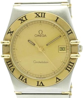 Omega Pre-owned Watches, male, Yellow, Size: ONE SIZE Pre-owned Constellation 396.1080 Wristwatch