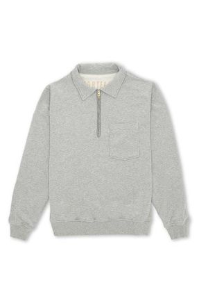 Fortela Cotton Zip-Up Sweatshirt in Grey at Nordstrom, Size Xx-Large Eu