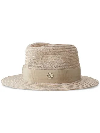 Maison Michel Fedora hoed - Beige
