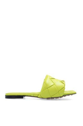 Bottega Veneta Lido Leather Slides