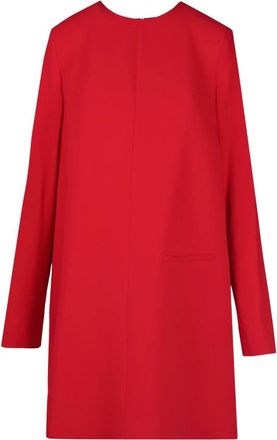 Semicouture Korte Jurken - Dames - Korte kleedjes - Rood - M - Kleedjes