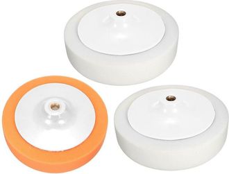 OEM Cabezales De Pulido Para Coches De 7 Pulgadas (180 Mm) Con Esponja Suave Y Rosca M14