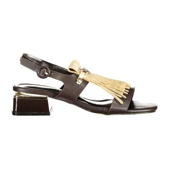 Laura Biagiotti 9728 Sandal - female - Laura Biagiotti - High Heel Sandals - Brown - 7 UK - Shoes