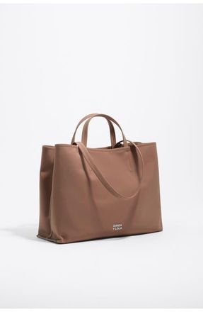 Bimba & Lola Medium Chihuahua Shopper Bag in Nougat at Nordstrom