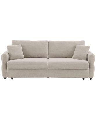 ACME Haran Sofa With Sleeper, Storage & 2 Pillows