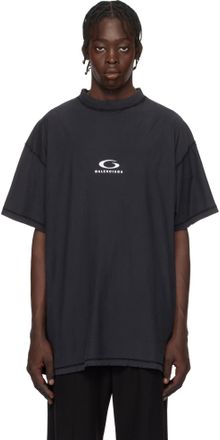 ランウェイ バレンシアガ Tシャツ QUEER TYPO ダメージ ブラック eCom-826346TSVS51041_G.jpg?v=1