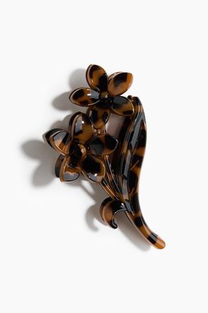 H&M Haarklammer in Bl&uuml;tenform - Brown