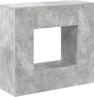 vidaXL Gris Concreto 82 X 29 X 74 Cm Vidaxl