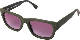 Saraghina OLEG 124SLA Mens Sunglasses Green Size 51