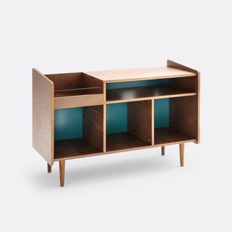 La Redoute Interieurs Vintage meubel voor vinylplaten, Ronda