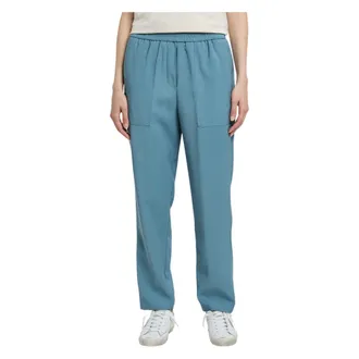 Kaos Kaos, Dames, Broeken, Blauw, Maat: M Viscose