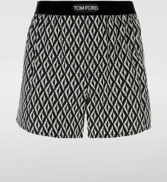 Tom Ford Boxer in seta geometrica Tom Ford