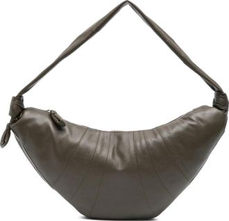 Christophe Lemaire Large Croissant Zip-top Tote Bag