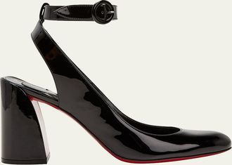Christian Louboutin 85mm Miss Sab Patent Pumps