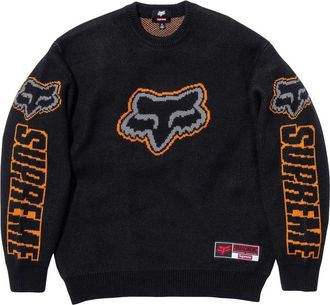 SUPREME x Fox Racing Sweater Black FW25SK36-BLACK