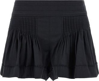 Isabel Marant Black Cybila shorts
