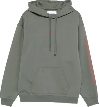 OAMC Hoodie met duivenprint - Groen