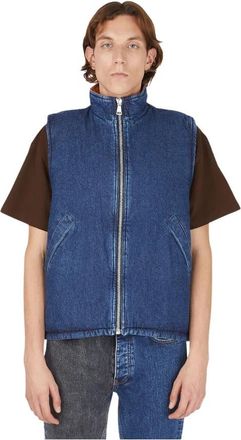(di)vision Gevoerde vest - unisex - Bodywarmers - Blauw - S - Katoen - Jassen