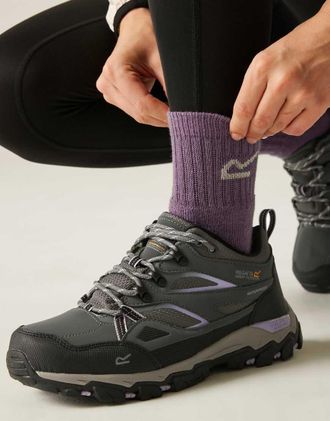 Regatta Holcombe III - Scarponcini bassi grigi-Grigio