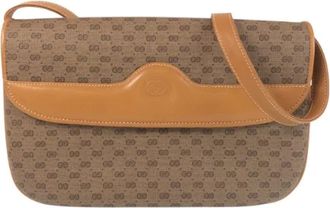 Gucci Pre-owned Shoulder Bags, female, Brown, Size: ONE SIZE Pre-owned Leather gucci-bags