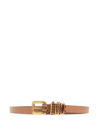 Etro leather belt - Brown
