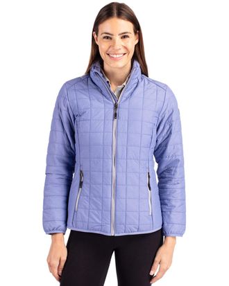 Cutter & Buck Rainier PrimaLoft Womens Eco Insulated Full Zip Puffer Jacket