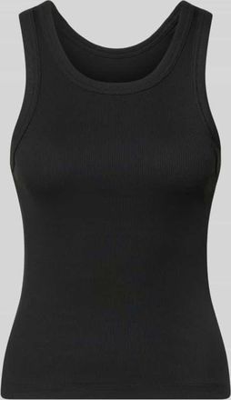 Only Slim Fit Tank Top aus Bio-Baumwoll-Mix Modell VAL in Black, Gr&ouml;&szlig;e XL