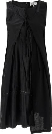 Maison Margiela Black Anonymity Of The Lining Dress