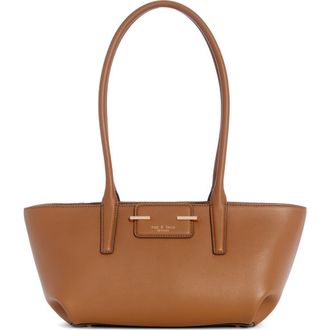 Rag & Bone Realm Leather Satchel in Golden Brown at Nordstrom
