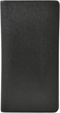 Louis Vuitton Pre-owned Bi-fold Wallet - Dames - Vintage Accessoires - Zwart - ONE Size - Leer - Vintage