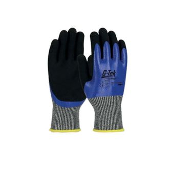 Pip Studio Pip - Guantes Industriales Starter 16-cut229ms De Doble Capa Resistentes A Cortes - 8 (m) - Azul