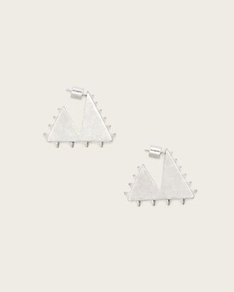 AllSaints Brass Mae Spike Small Earrings, Size: One Size