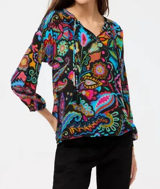 Johnny Was Margot Blouse In Multi