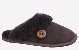 Cotswold Lechlade Damesmuiltjes Van Chocoladebruin Leer