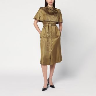 Burberry Abito trench in twill di viscosa