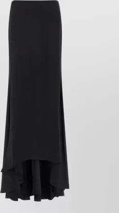 ARMARIUM silk asymmetric maxi skirt