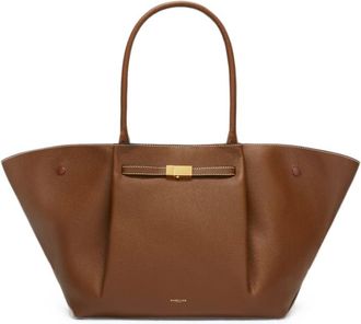 DeMellier New York Grain Leather Tote Bag