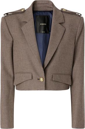 Pinko Blazers - Dames - Blazers - Bruin - L - Jassen