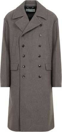Dries Van Noten Double-breasted Wool Coat