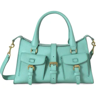 Mulberry Small Roxanne Leather Crossbody Bag in Marina Blue at Nordstrom